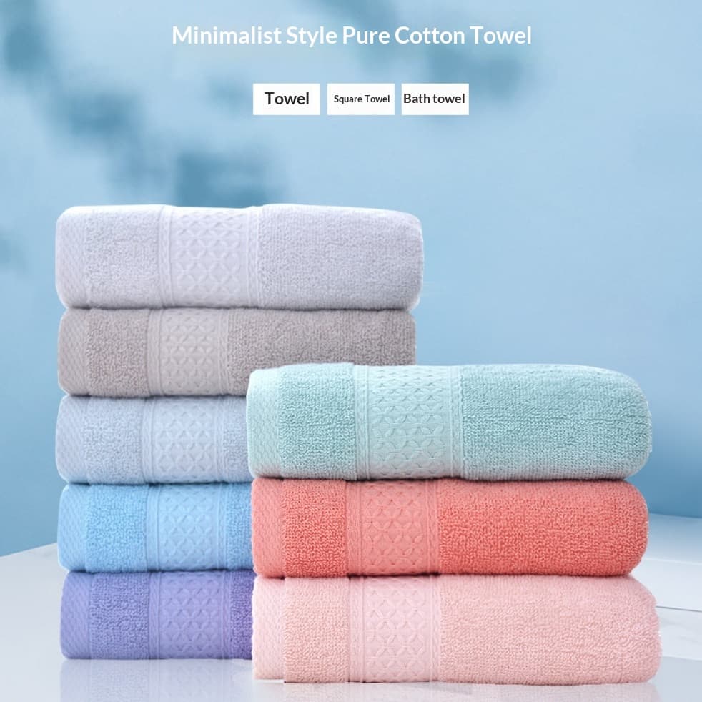Serviette en Coton — Confort et Absorption